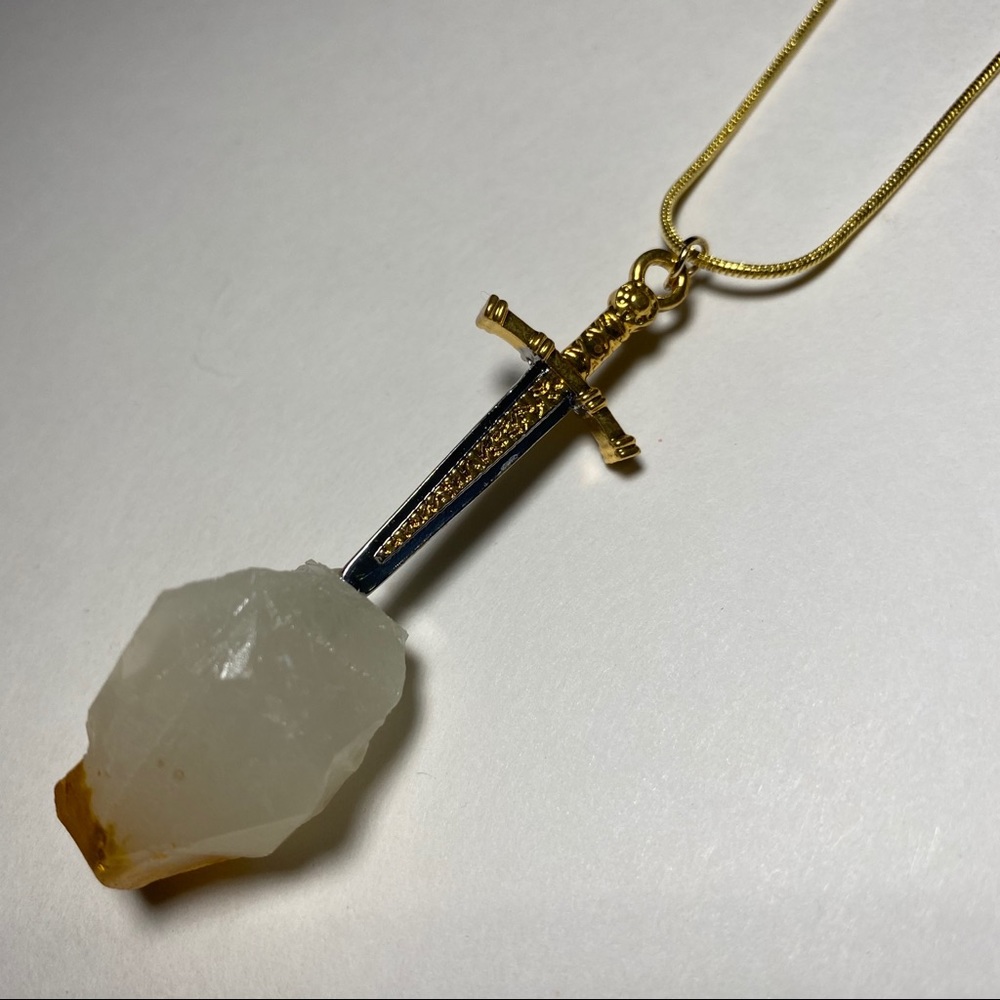 Sword in the Stone Necklace